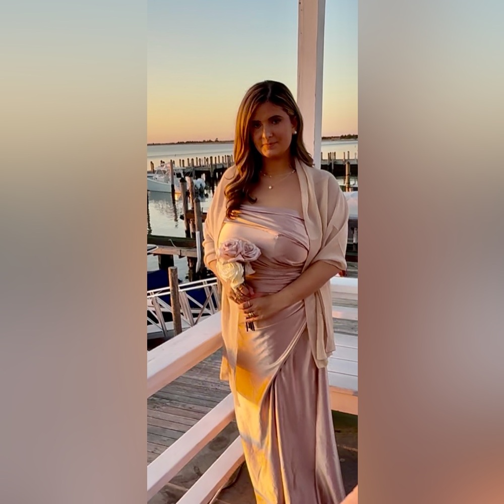 David’s Bridal bridesmaid dress
